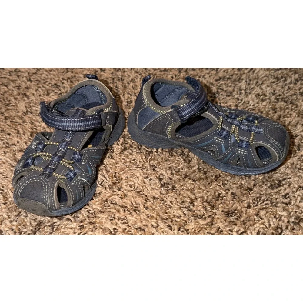 Merrell Hyro Water Sandals Blue & Green Size 6